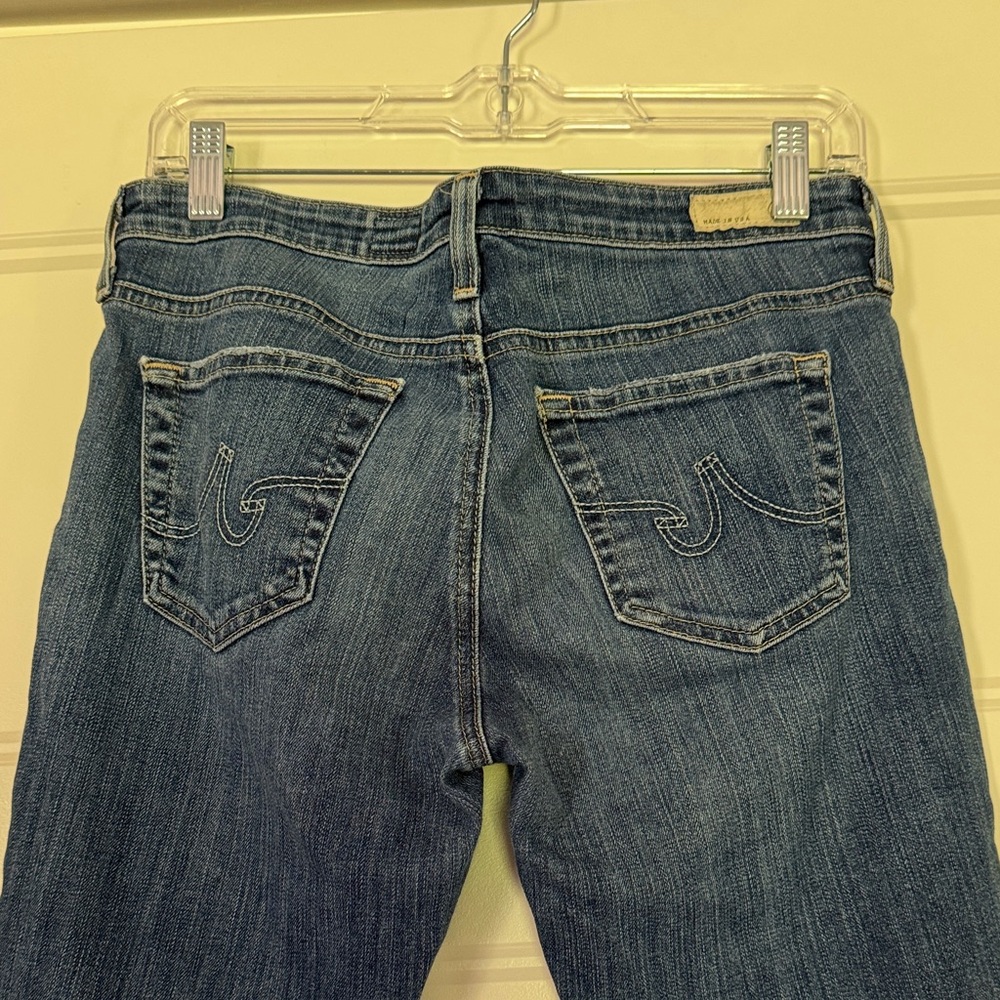 Ag Adriano Goldschmied Women's Medium Wash Stilt Crop Jeans - Picture 6 of 9